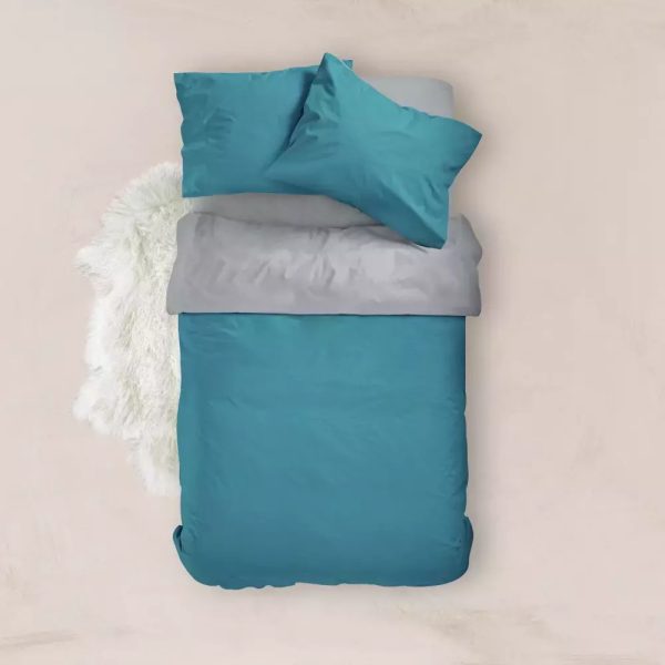 Duvet Cover Monochrome Solid Super Double - Image 19