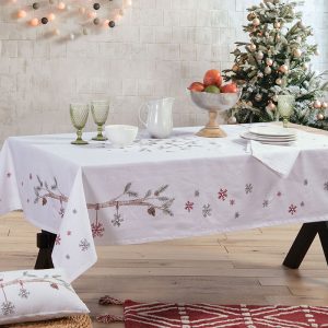 TABLECLOTH CHRISTMAS TWEET 140X140