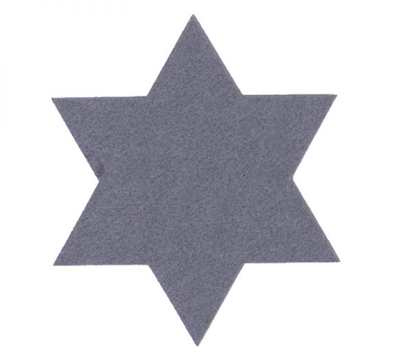 CHRISTMAS SOFT FELT STAR 2TMX