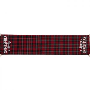 ΧΡΙΣΤΟΥΓΕΝΝΙΑΤΙΚΗ ΤΡΑΒΕΡΣΑ RED CHECK 33X150