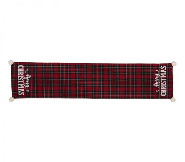 ΧΡΙΣΤΟΥΓΕΝΝΙΑΤΙΚΗ ΤΡΑΒΕΡΣΑ RED CHECK 33X150