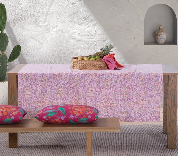 ΤΡΑΠΕΖΟΜΑΝΤΗΛΟ ROMAN 140X140 – FUCHSIA