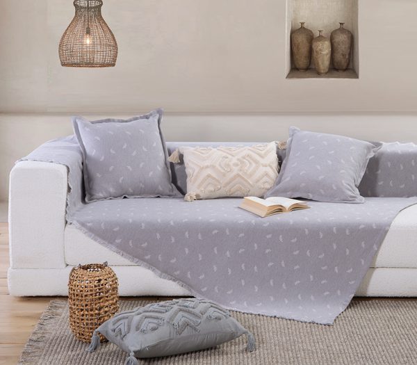 ΡΙΧΤΑΡΙ ΔΙΘΕΣΙΟΥ ΚΑΝΑΠΕ AMARANTA 170X250 – GREY