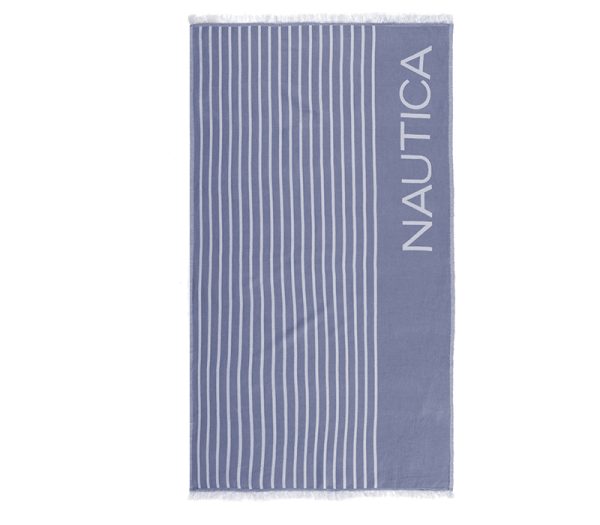 ΠΕΤΣΕΤΑ ΘΑΛΑΣΣΗΣ NAUTICA STRIPE 90X170 - DENIM