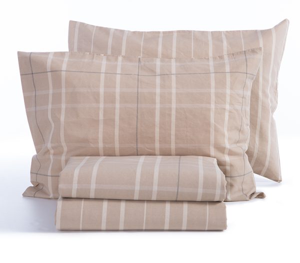 ΣΕΤ ΣΕΝΤΟΝΙΑ 3ΤΜΧ NEF NEF HOMEWARE.HIGHLAR ΜΕ ΛΑΣΤΙΧΟ 100X200+35 OLIVE