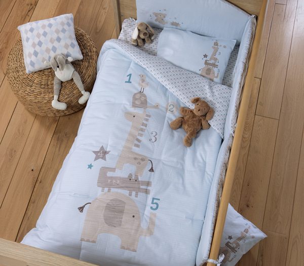 ΠΑΠΛΩΜΑ ΒΑΜΒ-ΠΟΛ FAVORITE TOYS 110X140 - L.BLUE NEF-NEF - Image 3