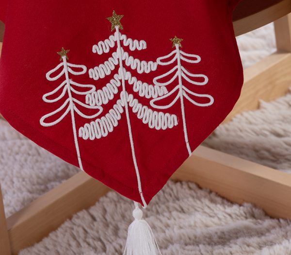 ΤΡΑΠΕΖΟΜΑΝΤΗΛΟ BAMB ELEGANT CHRISTMAS 100X100 – RED NEF-NEF