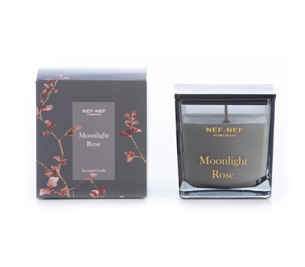 ΑΡΩΜΑΤΙΚΟ ΚΕΡΙ MOONLIGHT ROSE 200gr – ANTHRACITE NEF-NEF