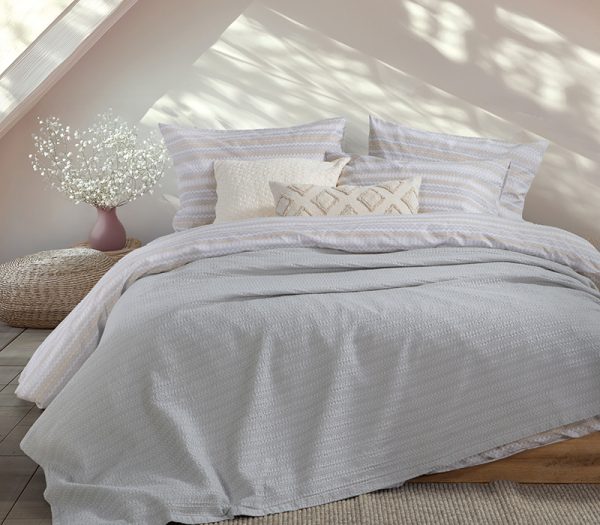 ΚΟΥΒΕΡΤΑ ΠΙΚΕ ΥΠΕΡΔΙΠΛΗ COOL 220X240 L.GREY NEF-NEF HOMEWARE