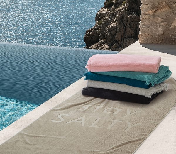 ΠΕΤΣΕΤΑ ΘΑΛΑΣΣΗΣ STAY SALTY BLACK 90X170 NEF-NEF HOMEWARE - Image 2