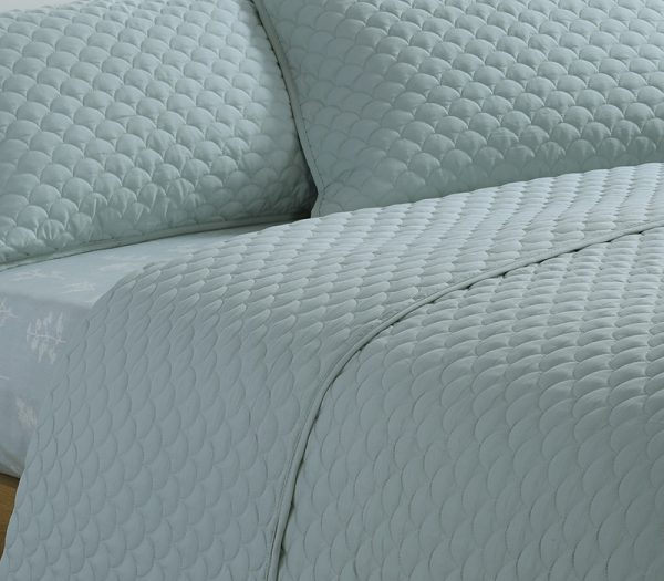 ΚΟΥΒΕΡΛΙ ΜΟΝΟ SCOFIELD BLUE 180X240 NEF-NEF HOMEWARE