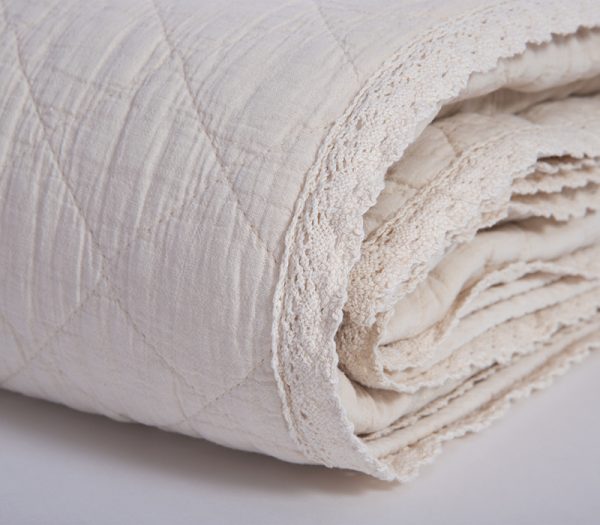 ECRU ΚΟΥΒΕΡΛΙ ΥΠΕΡΔΙΠΛΟ BRUNNO 230X240 NEF-NEF HOMEWARE