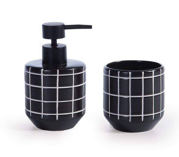 ΠΟΤΗΡΙ ΜΠΑΝΙΟΥ MODEL BLACK NEF-NEF HOMEWARE