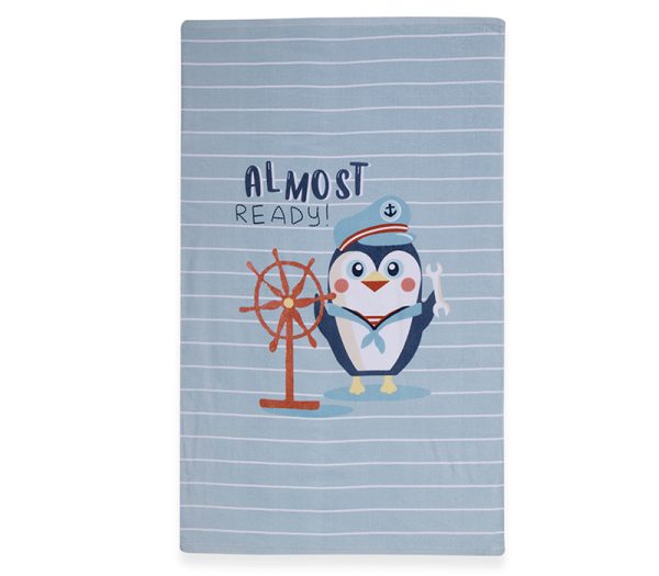 ΠΑΙΔΙΚΗ ΠΕΤΣΕΤΑ ΘΑΛΑΣΣΗΣ PENGUIN L.BLUE 70X120 NEF-NEF HOMEWARE