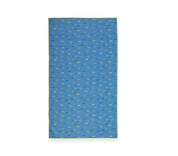ΠΑΙΔΙΚΗ ΠΕΤΣΕΤΑ ΘΑΛΑΣΣΗΣ  FISH TEAM BLUE 70X120 NEF-NEF HOMEWARE