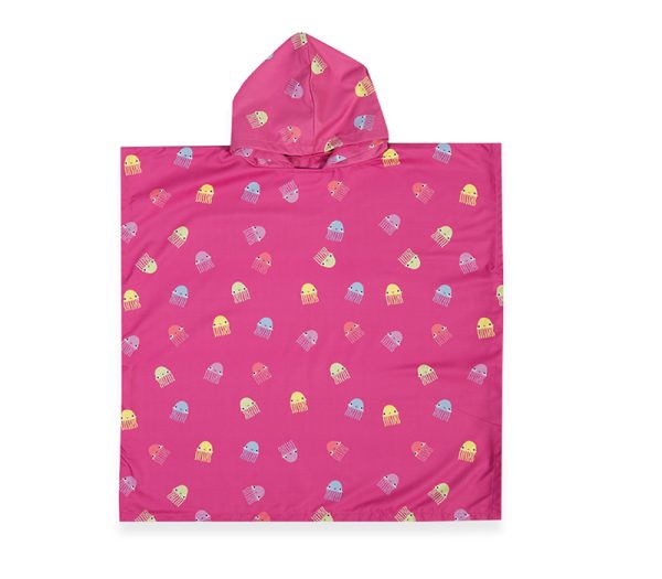 ΠΑΙΔΙΚΟ ΠΟΝΤΣΟ JELLY TEAM FUCHSIA 65X65 NEF-NEF HOMEWARE