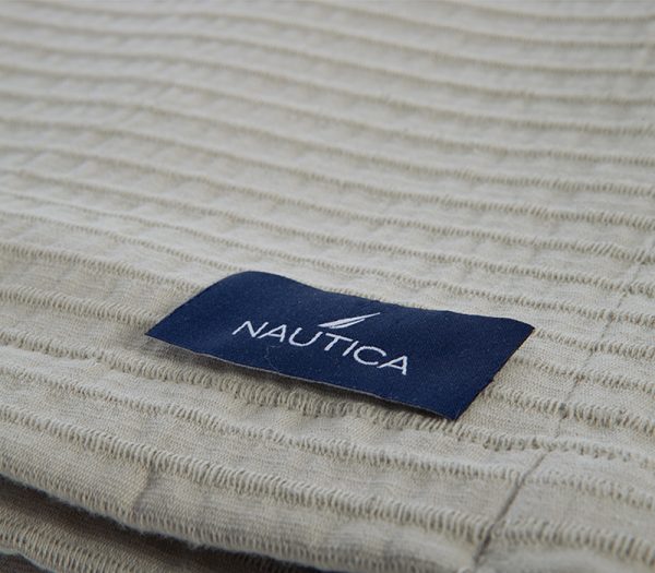 ΚΟΥΒΕΡΤΑ ΠΙΚΕ ΥΠΕΡΔΙΠΛΗ NAUTICA – NAU NAVY WHITE 230X240 NEF-NEF HOMEWARE