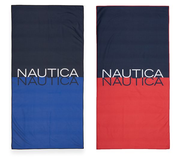 ΠΕΤΣΕΤΑ ΘΑΛΑΣΣΗΣ NAUTICA-NAU DUOCOLOR BLUE 80X160