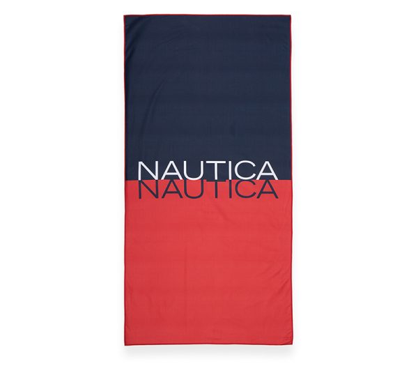 ΠΕΤΣΕΤΑ ΘΑΛΑΣΣΗΣ NAUTICA-NAU DUOCOLOR RED 80X160