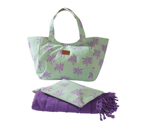ΤΣΑΝΤΑ ΘΑΛΑΣΣΗΣ PALMER MINT 41X39X24 NEF-NEF HOMEWARE - Image 2