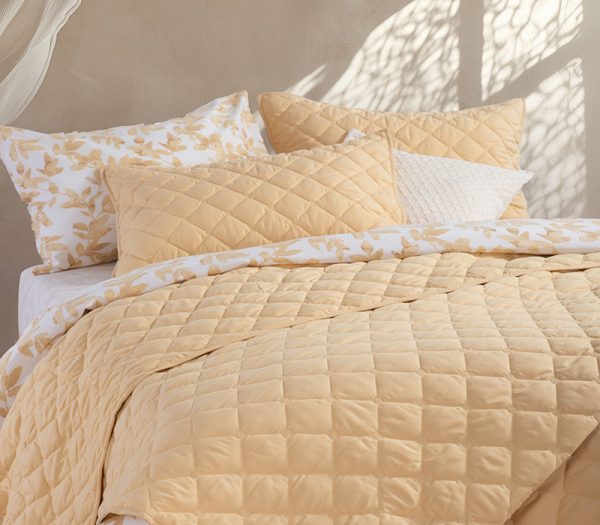 ΚΟΥΒΕΡΛΙ ΜΟΝΟ OLGA 180X240 HONEY NEF-NEF HOMEWARE