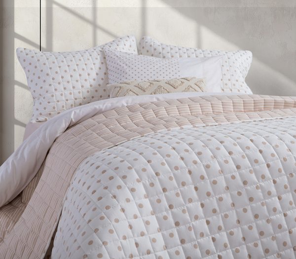 ΚΟΥΒΕΡΛΙ ΜΟΝΟ DONTER BEIGE 180X240 NEF-NEF HOMEWARE