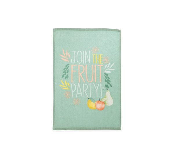 ΠΟΤΗΡΟΠΑΝΟ ΒΕΛΟΥΤΕ FRUIT PARTY 40Χ60 GREEN NEF-NEF HOMEWARE