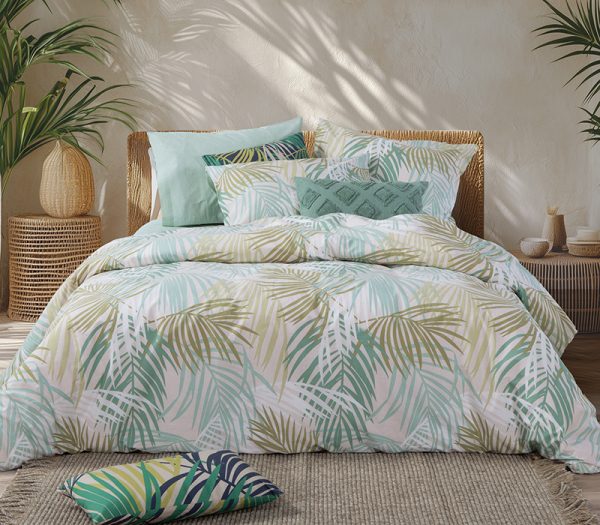 ΣΕΤ ΣΕΝΤΟΝΙΑ 4ΤΜΧ ΒΑΜΒΑΚΕΡΑ KING SIZE AMAZON ΜΕ ΛΑΣΤΙΧΟ GREEN 180X200+35 NEF-NEF HOMEWARE