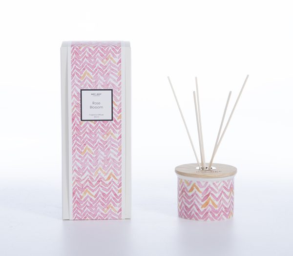 ΑΡΩΜΑΤΙΚΟ ΧΩΡΟΥ ME ΣΤΙΚΣ ROSE BLOSSOMS ROSE 200ml NEF-NEF HOMEWARE