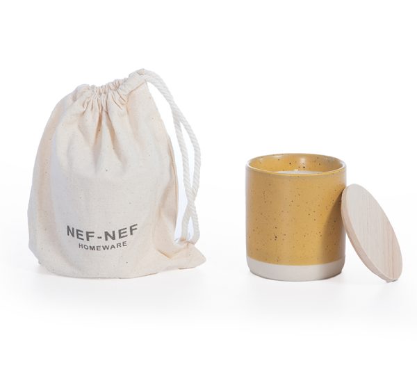 ΑΡΩΜΑΤΙΚΟ ΚΕΡΙ JASMINE SHADES 180gr MUSTARD NEF-NEF HOMEWARE