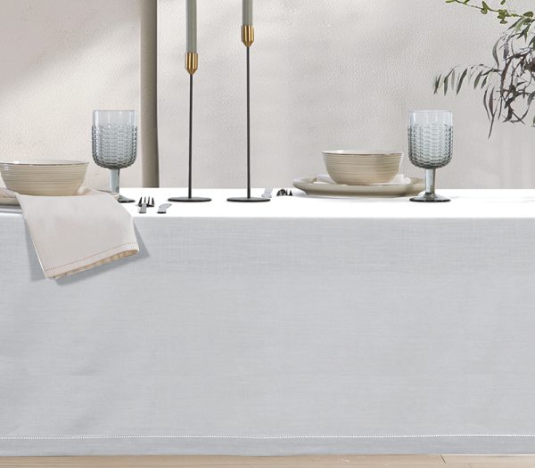ΤΡΑΠΕΖΟΜΑΝΤΗΛΟ STEADY WHITE 150X250 NEF-NEF HOMEWARE