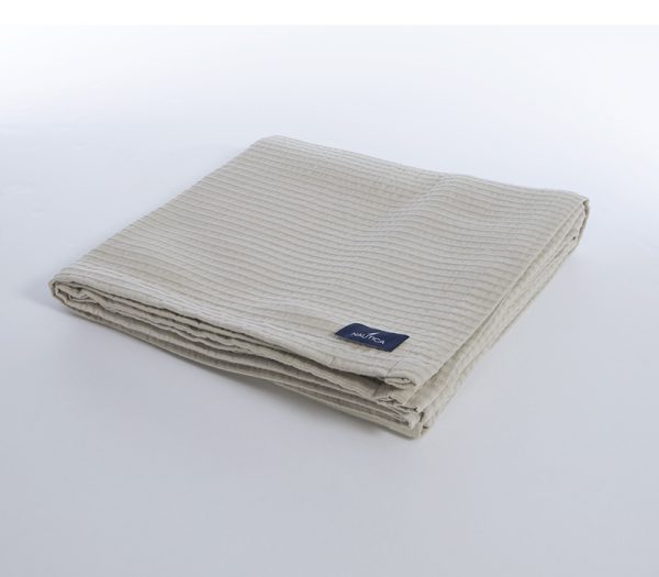 ΚΟΥΒΕΡΤΑ ΠΙΚΕ ΥΠΕΡΔΙΠΛΗ NAUTICA – NAU NAVY LINEN 230X240 NEF-NEF HOMEWARE
