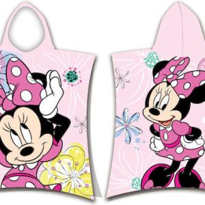 Παιδικό Πόντσο Θαλάσσης Minnie Mouse Disney Ροζ 50 x 115εκ.  Borea