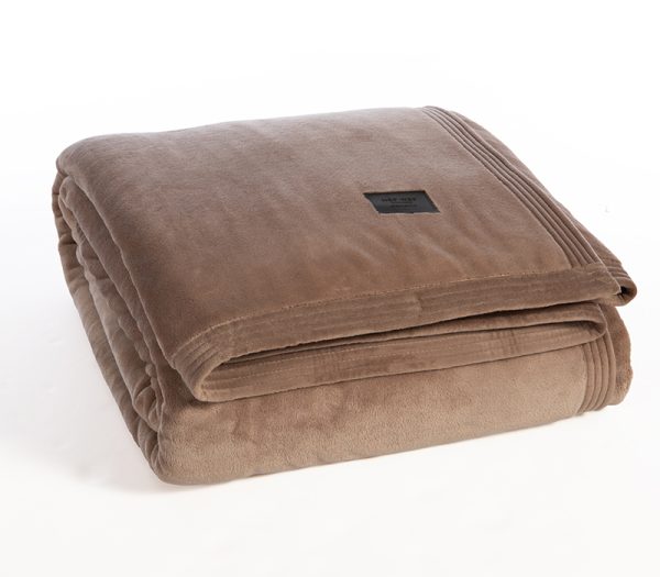 ΚΟΥΒΕΡΤΑ ΥΠΕΡΔΙΠΛΗ VELOSSO 24 230X240 NEF-NEF HOMEWARE MOCCA - Image 2