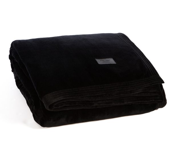 ΚΟΥΒΕΡΤΑ ΥΠΕΡΔΙΠΛΗ VELOSSO 24 230X240 NEF-NEF HOMEWARE BLACK - Image 3
