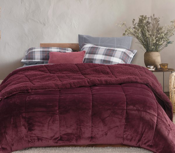 ΚΟΥΒΕΡΤΟΠΑΠΛΩΜΑ ΥΠΕΡΔΙΠΛΟ SINGULAR 24 220Χ240 NEF-NEF HOMEWARE BLUE - Image 3