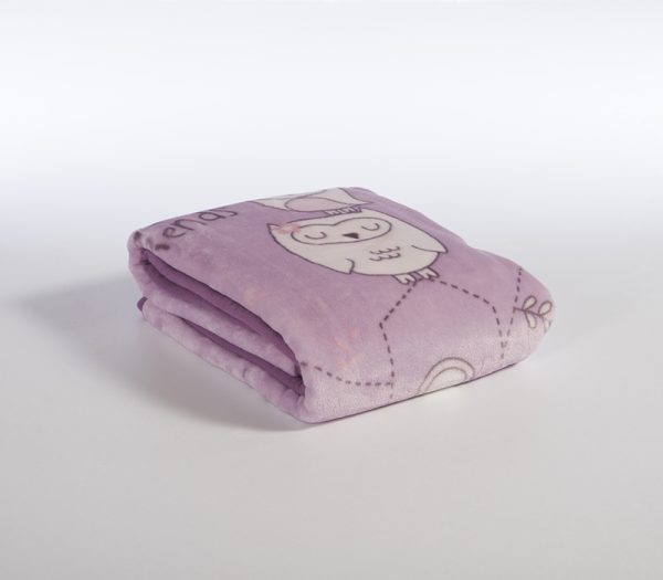 ΒΡΕΦΙΚΗ ΚΟΥΒΕΡΤΑ ΑΓΚΑΛΙΑΣ BEST FRIENDS 75X100 NEF-NEF HOMEWARE LILAC - Image 4