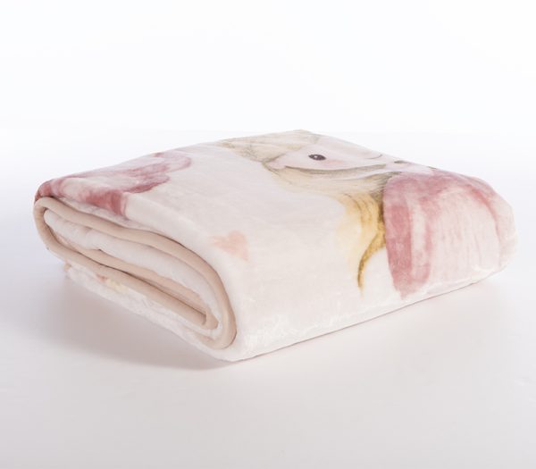 ΠΑΙΔΙΚΗ ΚΟΥΒΕΡΤΑ OUR PRINCESS 160Χ220 NEF-NEF HOMEWARE PINK - Image 3