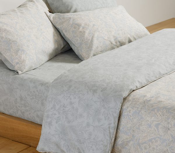 ΣΕΤ ΠΑΠΛΩΜΑΤΟΘΗΚΗ 3ΤΜΧ   ΥΠΕΡΔΙΠΛΗ LUCIL 1X(240Χ230 ) + 2X(52X72)  NEF-NEF HOMEWARE BLUE - Image 4