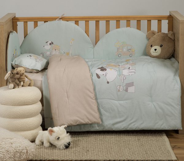 ΒΡΕΦΙΚΟ ΠΑΠΛΩΜΑ LIFE IN THE CITY 110Χ140 NEF-NEF HOMEWARE AQUA - Image 3
