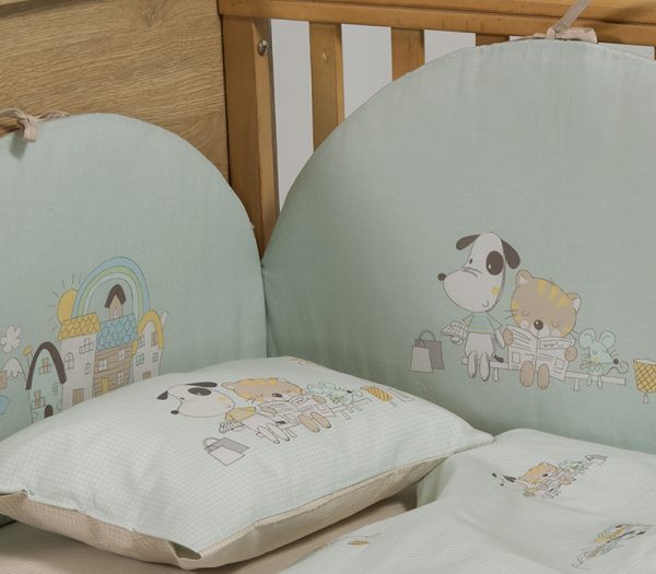 ΠΑΝΤΑ ΚΟΥΝΙΑΣ LIFE IN THE CITY  60+67+60X40 NEF-NEF HOMEWARE AQUA - Image 2