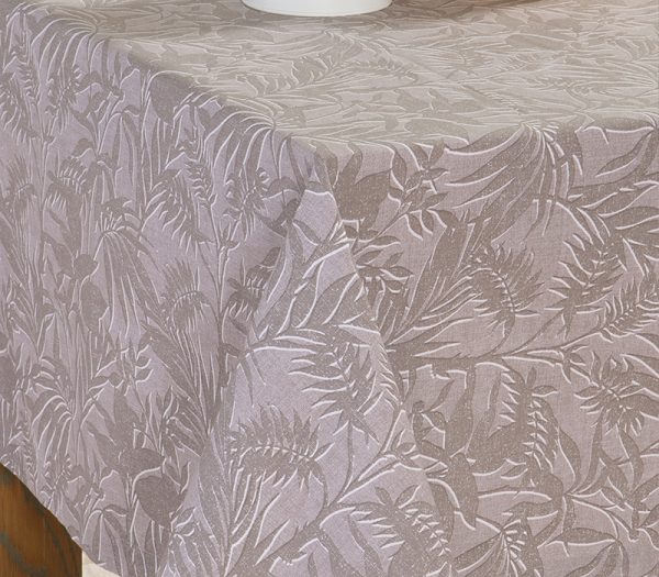ΑΛΕΚΙΑΣΤΟ ΤΡΑΠΕΖΟΜΑΝΤΗΛΟ DAZIER 140Χ140 NEF-NEF HOMEWARE GREY - Image 2