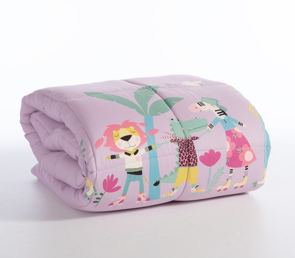ΠΑΙΔΙΚΟ ΠΑΠΛΩΜΑ ΜΟΝΟ ROLLER FRIENDS 160X220 NEF-NEF HOMEWARE LILAC - Image 4