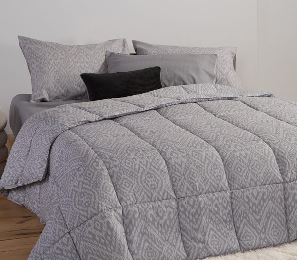 ΠΑΠΛΩΜΑ ΥΠΕΡΔΙΠΛΟ ORION 240X220 NEF-NEF HOMEWARE GREY - Image 2
