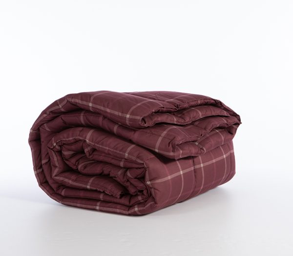 ΠΑΠΛΩΜΑ ΥΠΕΡΔΙΠΛΟ NAIBERG 240X220 NEF-NEF HOMEWARE BORDO - Image 3