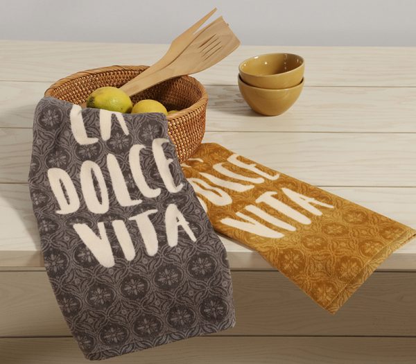 ΠΟΤΗΡΟΠΑΝΟ ΒΕΛΟΥΤΕ LA DOLCE VITA 40Χ60 NEF-NEF HOMEWARE GREY - Image 2