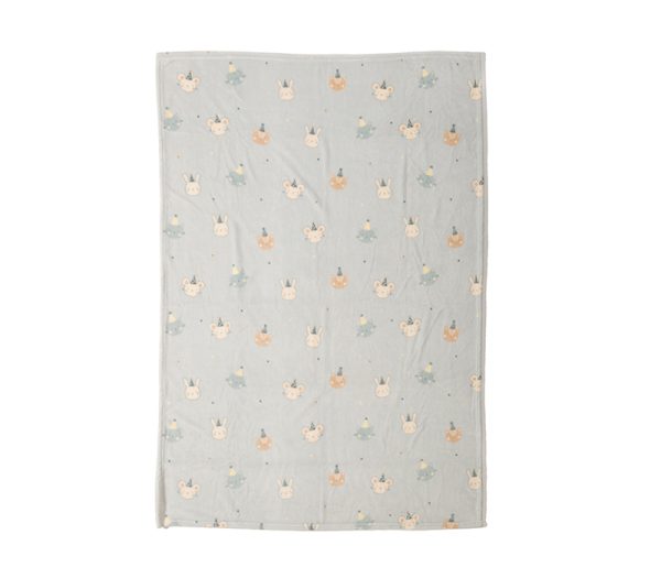 ΒΡΕΦΙΚΗ ΚΟΥΒΕΡΤΑ FLEECE ΑΓΚΑΛΙΑΣ SPECIAL PARTY 75X110 NEF-NEF HOMEWARE BLUE - Image 4