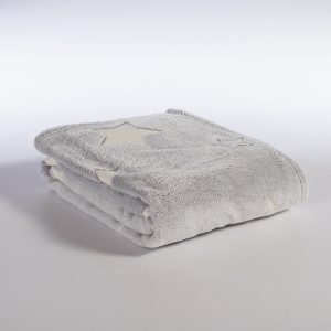 ΒΡΕΦΙΚΗ ΚΟΥΒΕΡΤΑ ΚΟΥΝΙΑΣ STARLIGHT 110X150 NEF-NEF HOMEWARE GREY