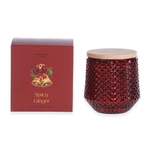 ΑΡΩΜΑΤΙΚΟ ΚΕΡΙ SPICY GINGER 240gr NEF-NEF HOMEWARE RED ΑΡΩΜΑΤΙΚΟ ΚΕΡΙ SPICY GINGER 240gr NEF-NEF HOMEWARE RED