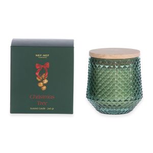 ΑΡΩΜΑΤΙΚΟ ΚΕΡΙ CHRISTMAS TREE 240gr NEF-NEF HOMEWARE GREEN ΑΡΩΜΑΤΙΚΟ ΚΕΡΙ CHRISTMAS TREE 240gr NEF-NEF HOMEWARE GREEN